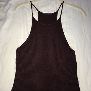 Brandy Melville burgundy tank top